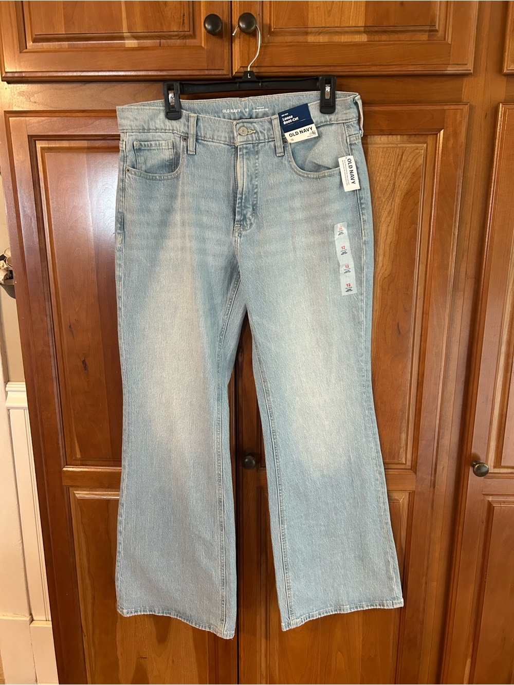 Old Navy women’s Light Wash Straight Jeans